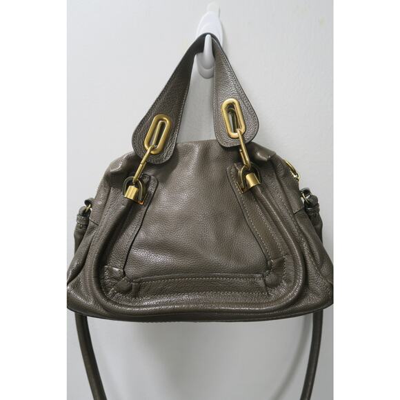Chloe Paraty Leather Shoulder Bag - Picture 9 of 9